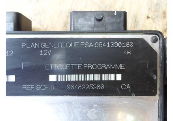 Електронний блок управління (ЕБУ) Peugeot Partner, Citroen Berlingo 1.9 d, DW8, 9641390180, 9648225280, R04080034A, DWLC12